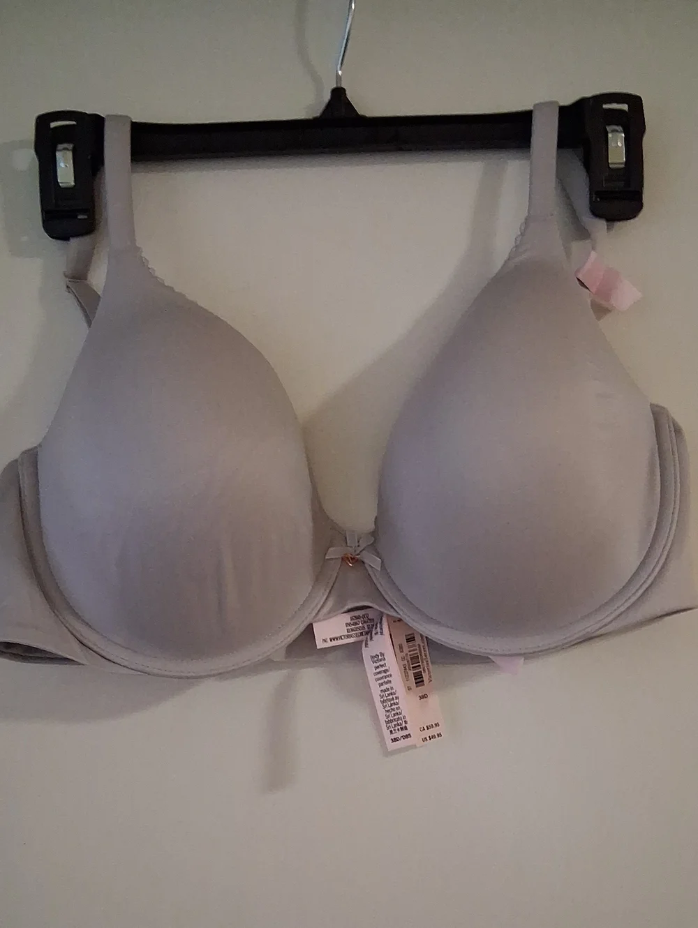 Victoria's Secret Light Gray Smooth T-Shirt Bra